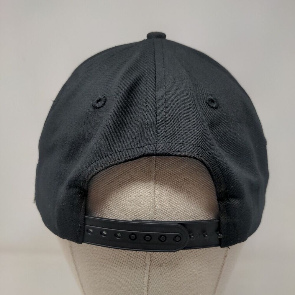 Michigan Snapback Rope Hat Black OSFM Adjustable 5 Panel Hit - Picture 5 of 7